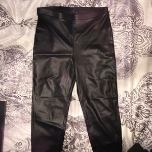Faux Leather Leggings